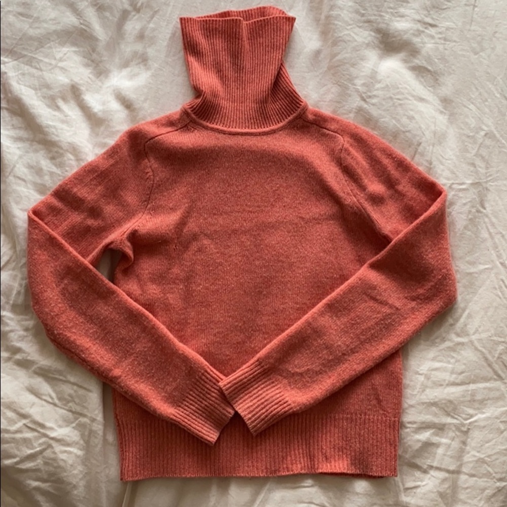 Acne 100% Cashmere Turtleneck Sweater